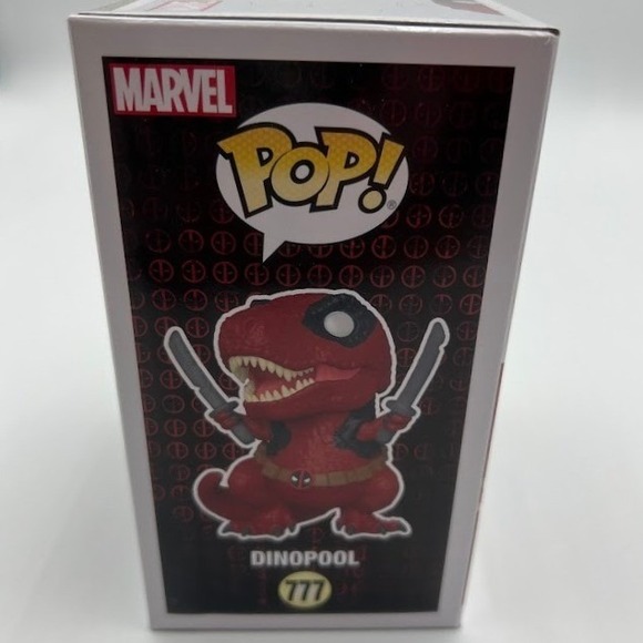 Funko Pop Marvel Deadpool 777 Dinopool Vinyl Figure Nerdy 30 Years Exclusive - Picture 5 of 7